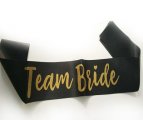 סרט מלכת יופי TEAM BRIDE שחור